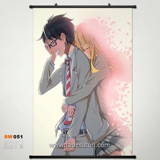 四月は君の嘘　中国限定　タペストリー　ポスター　タイプA Amazon.co.jp: ❀四月は君の嘘 中国限定 正規品 ◎アクリル